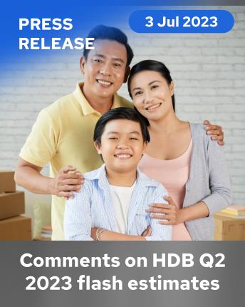 OrangeTee comments on HDB flash estimates for Q2 2023